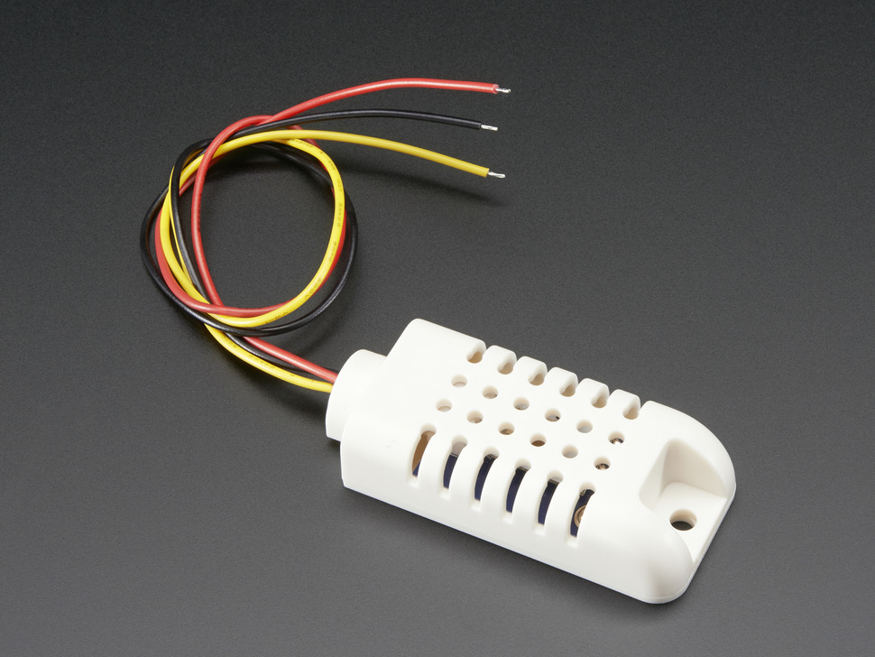wired dht22 temperature and humidity sensor