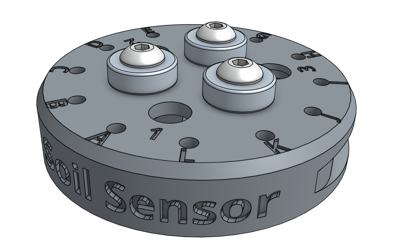 soil sensor with magnets