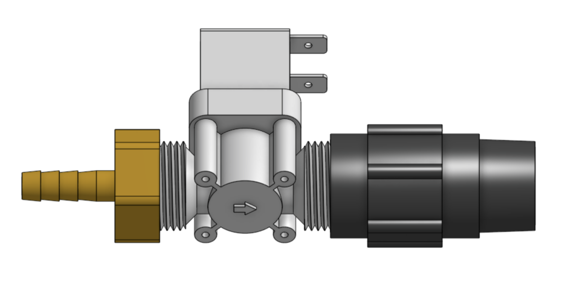 solenoid valve with pressure regulator