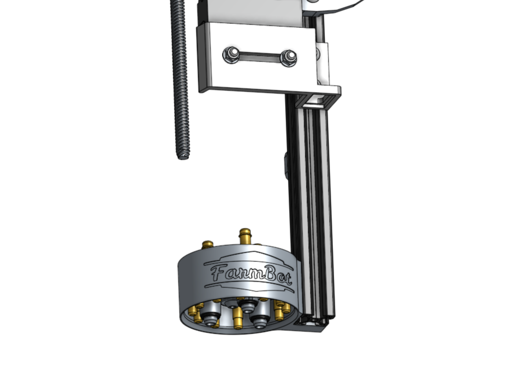 utm mounted on z-axis