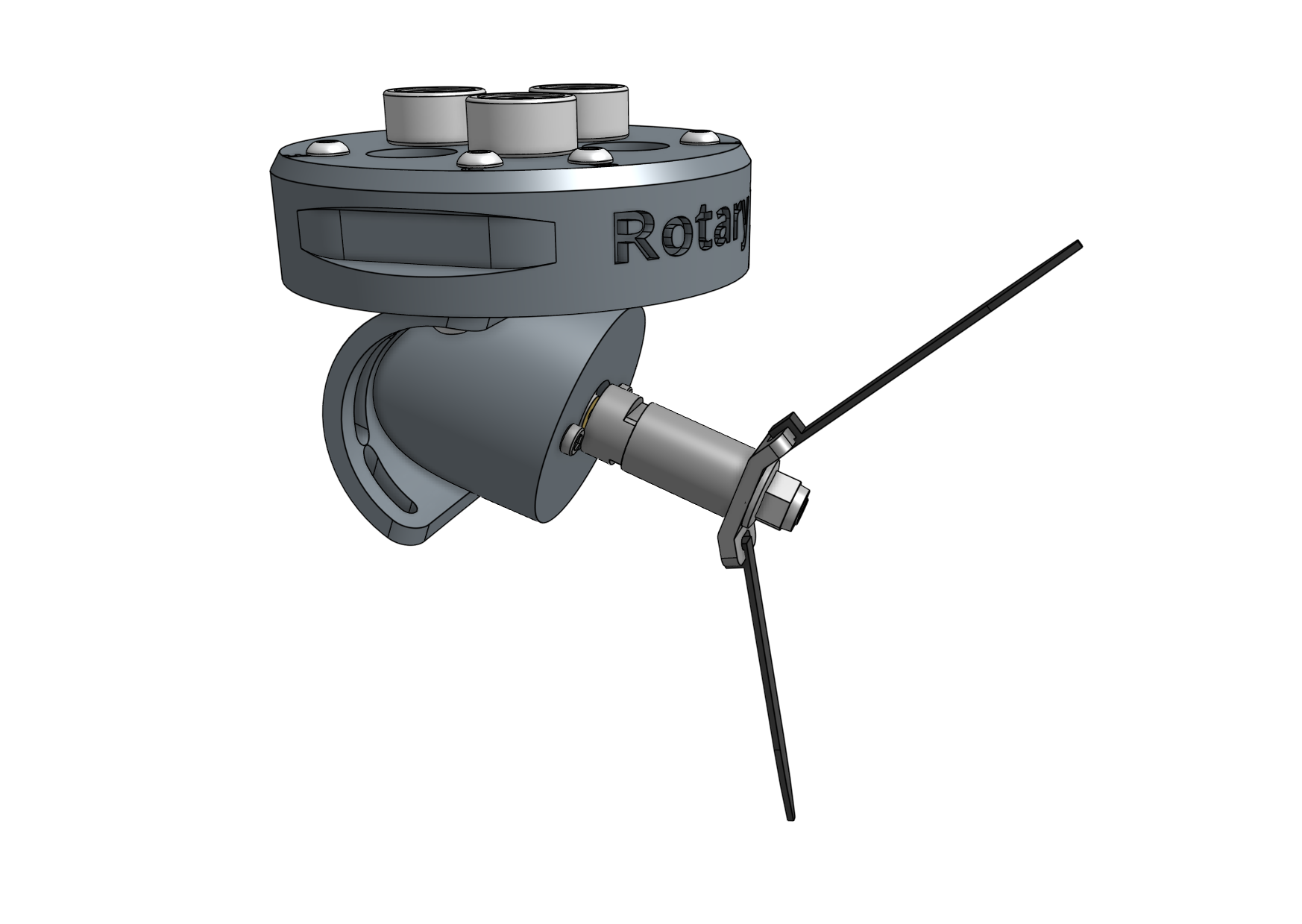 rotary tool shaft extension