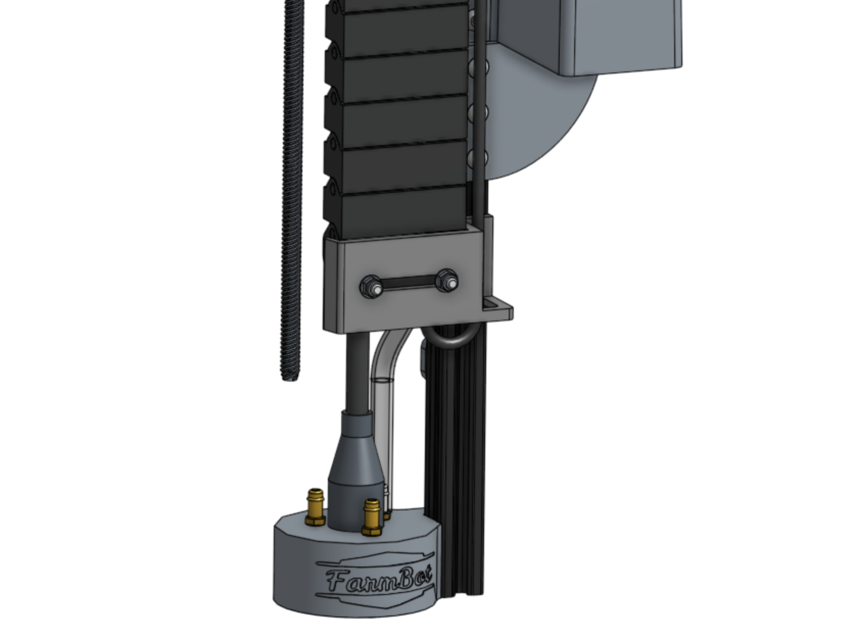 utm water tube connection