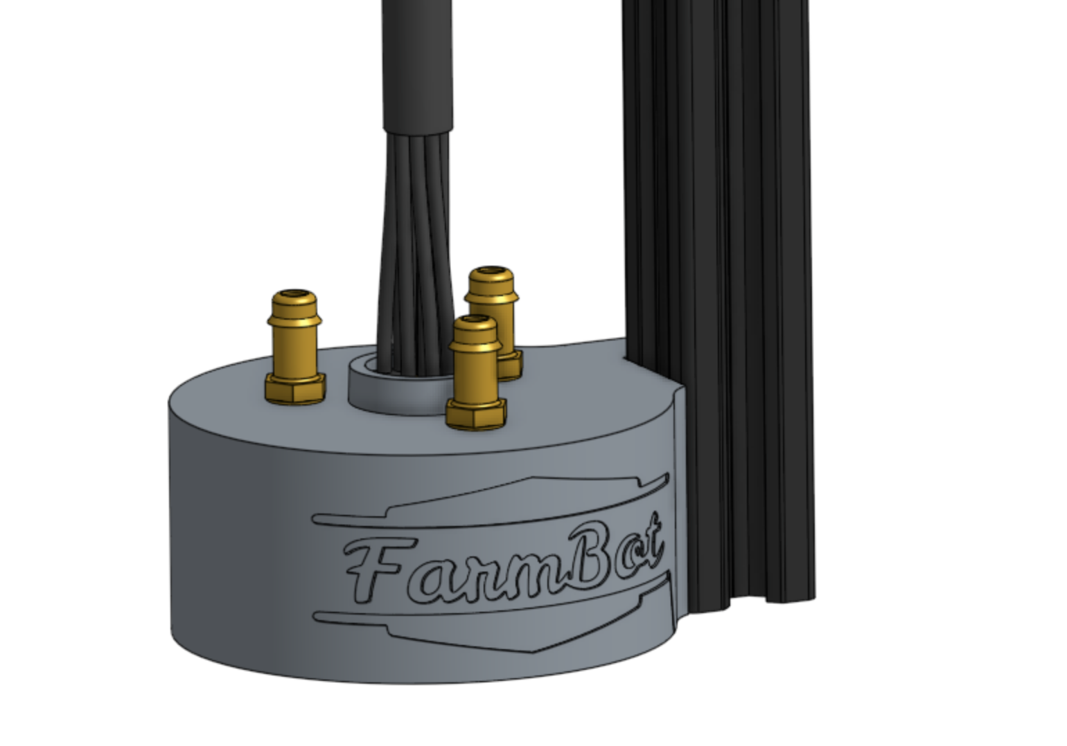 utm with cable connected