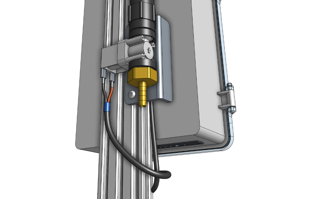 wired solenoid valve