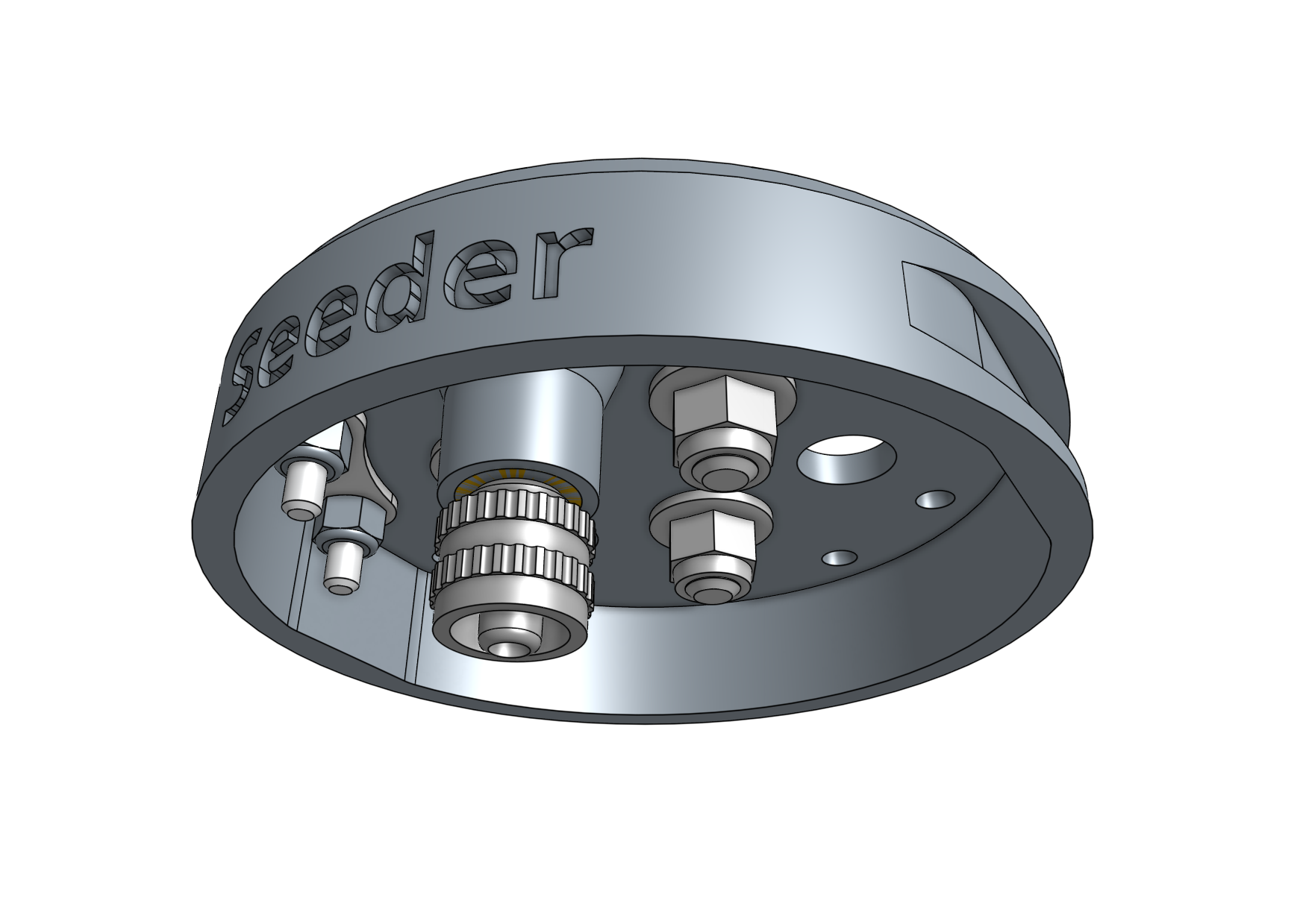 seeder with luer lock adapter