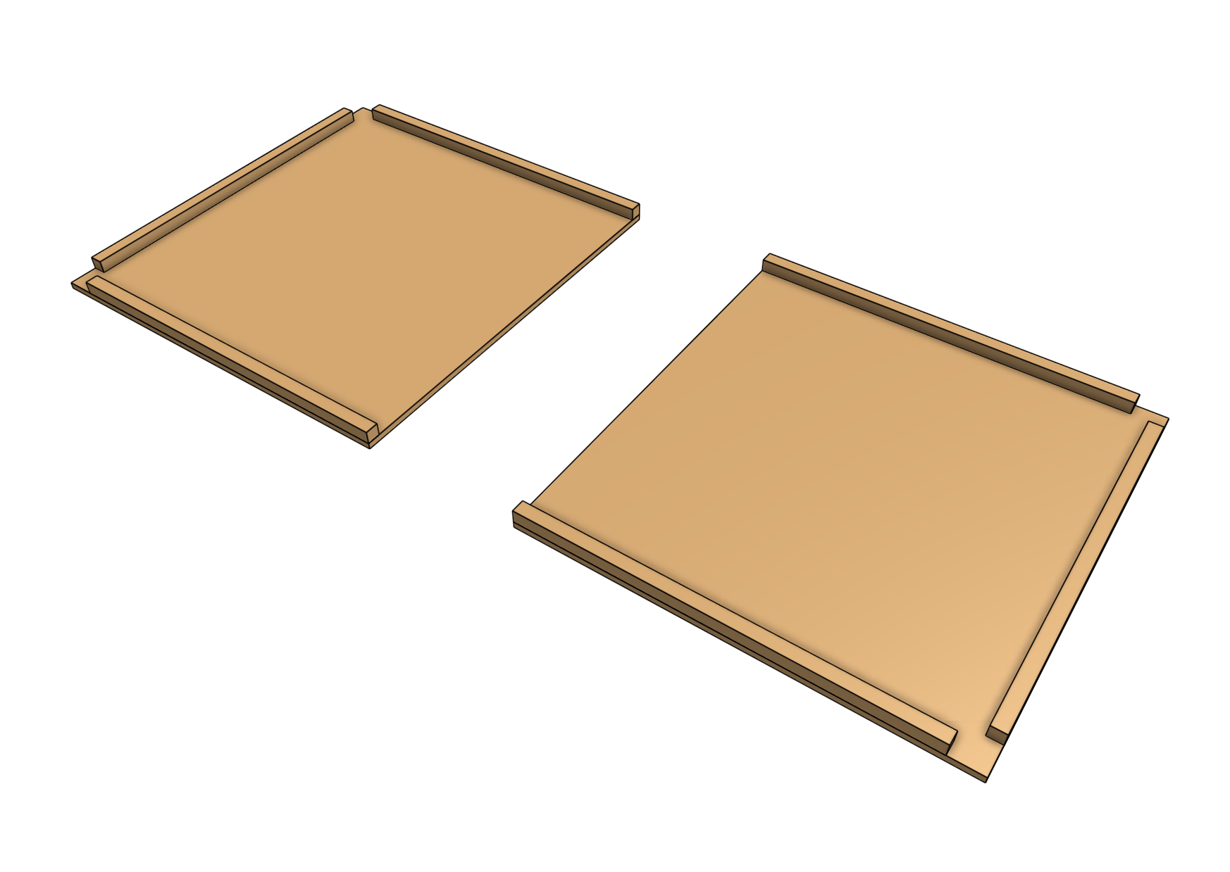 floor panel supports