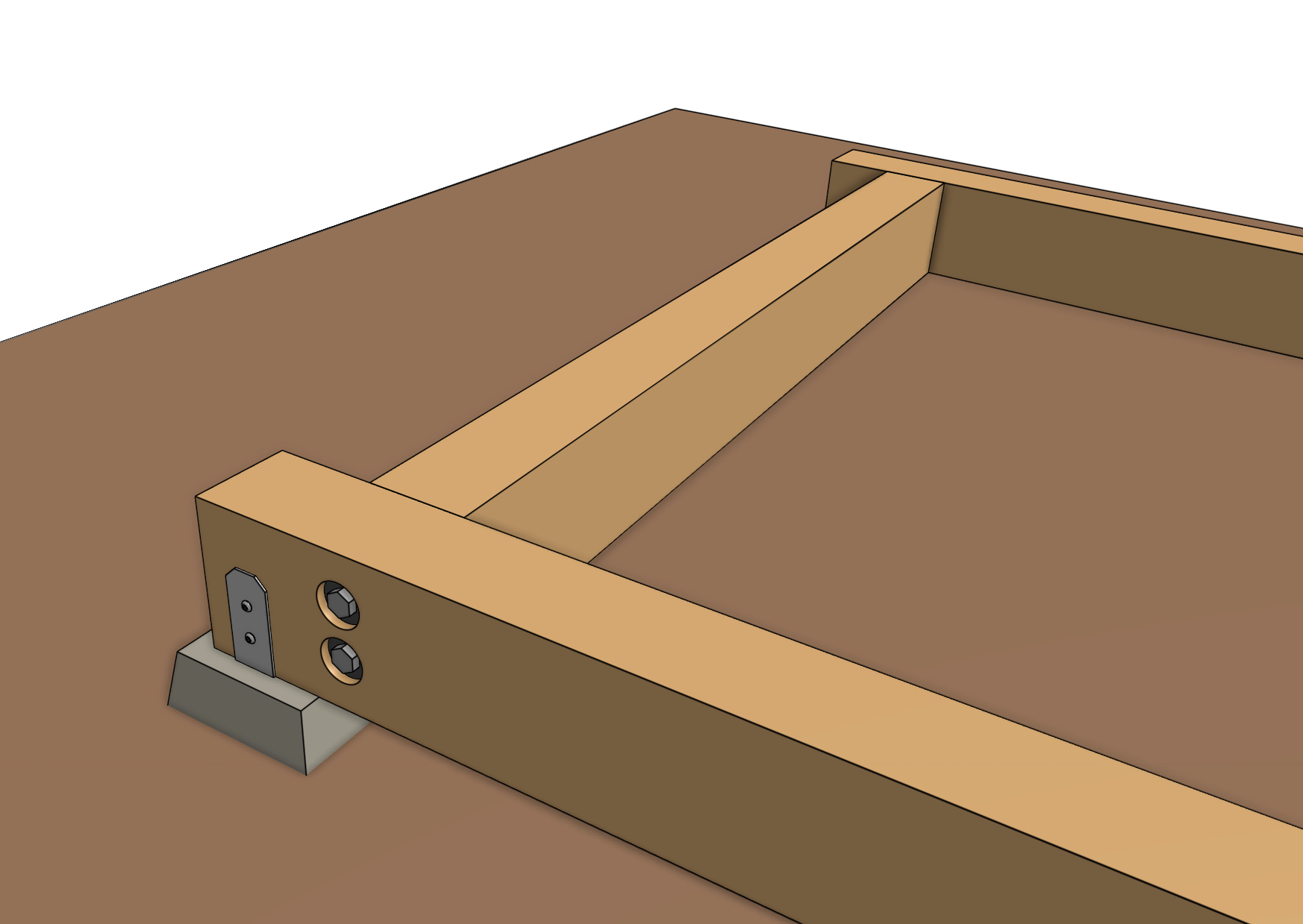 toolbay support for FarmBot Genesis