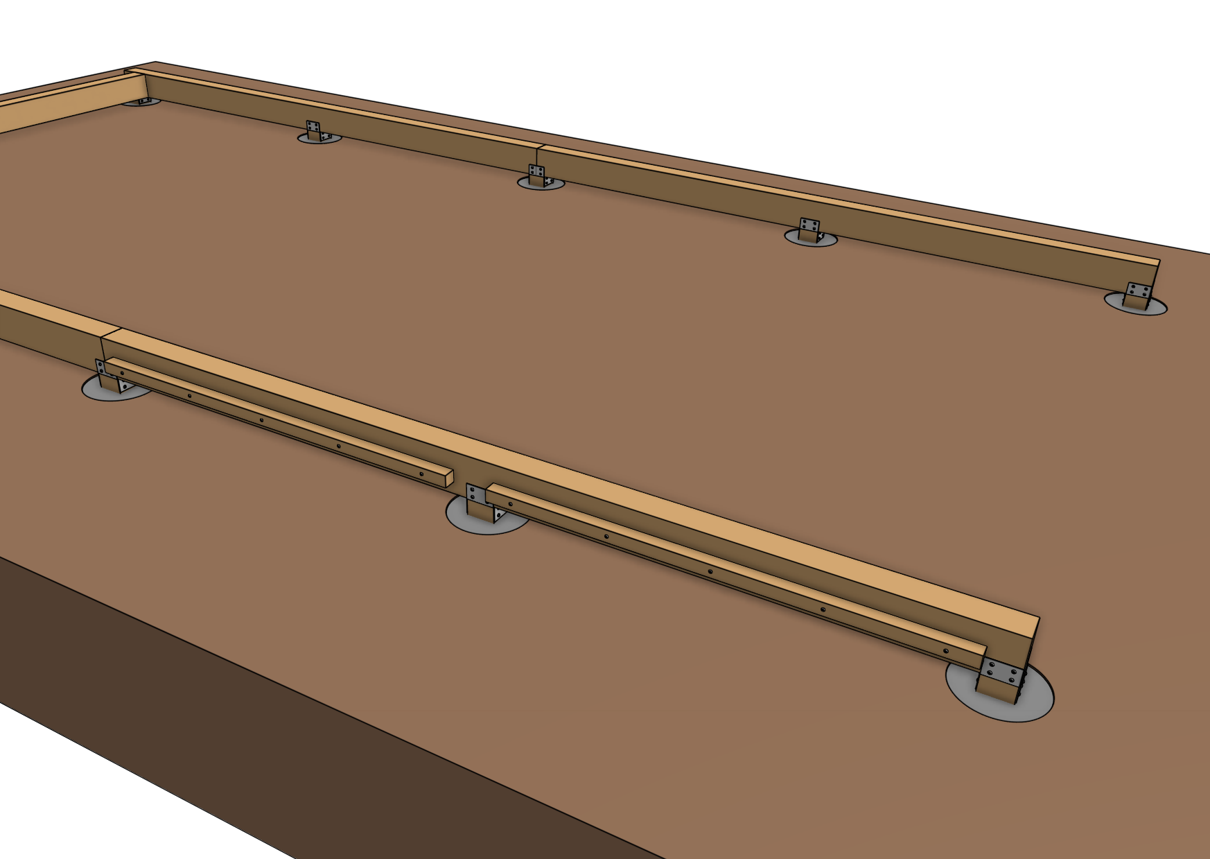 install cable carrier support for genesis xl