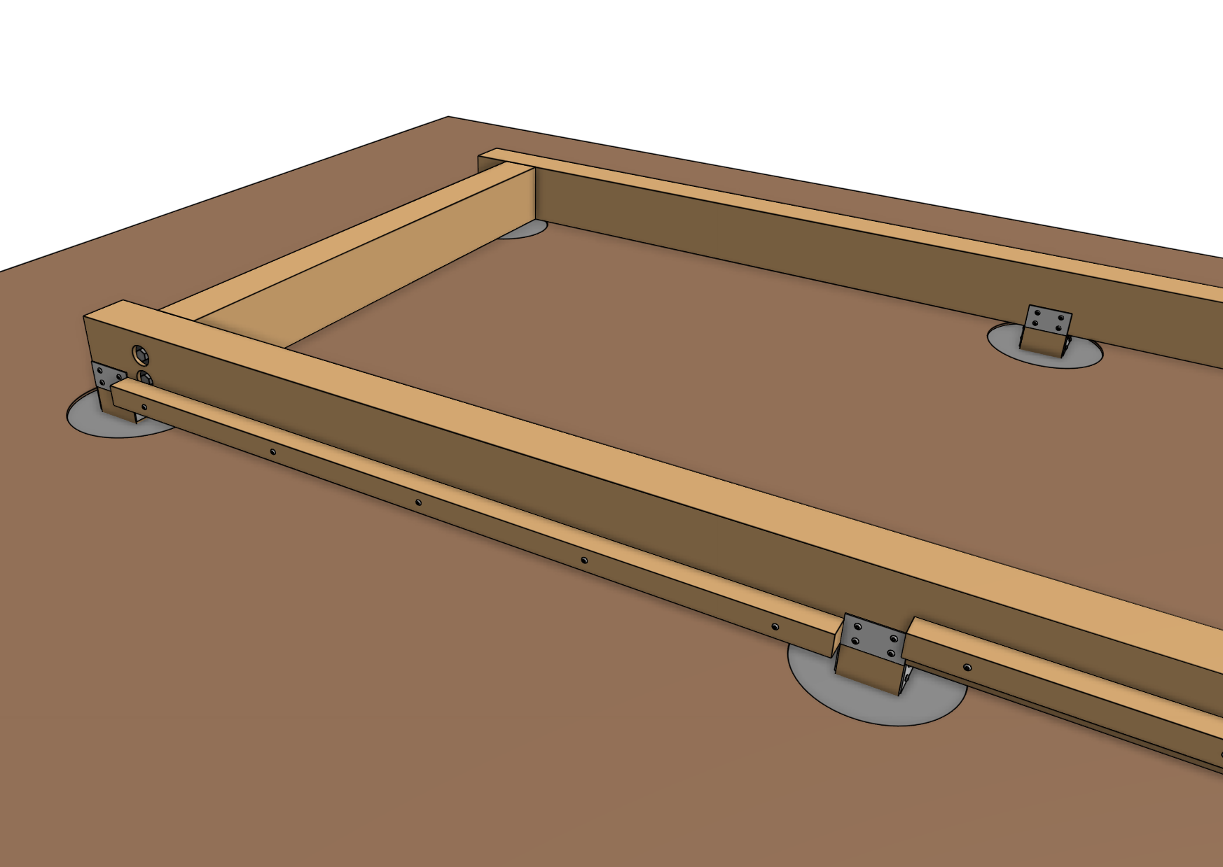 install second cable carrier support for genesis