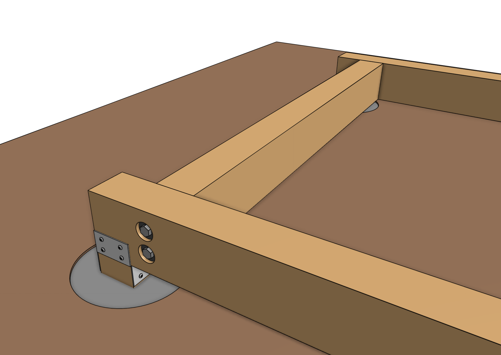 toolbay support for FarmBot Genesis