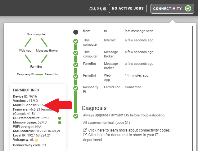 check model and firmware