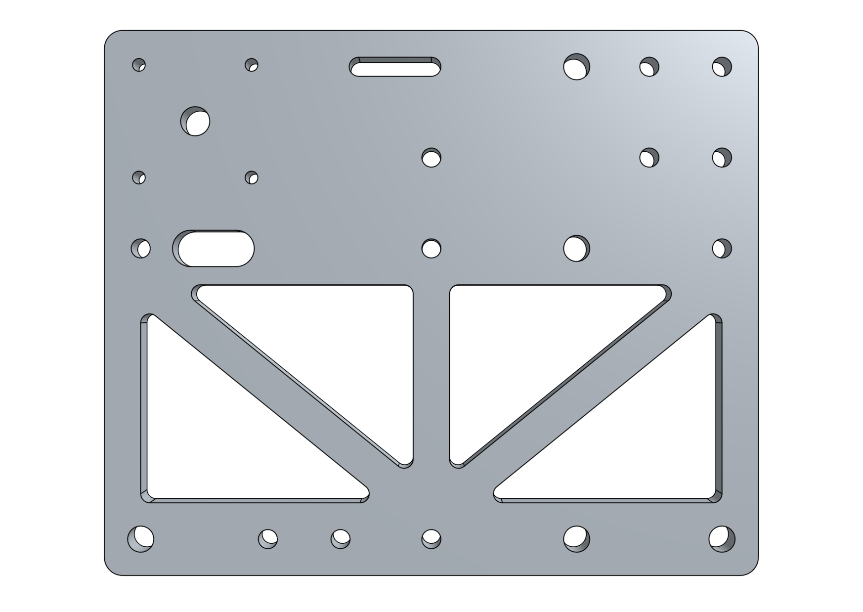 cross-slide plate cross-slide plate