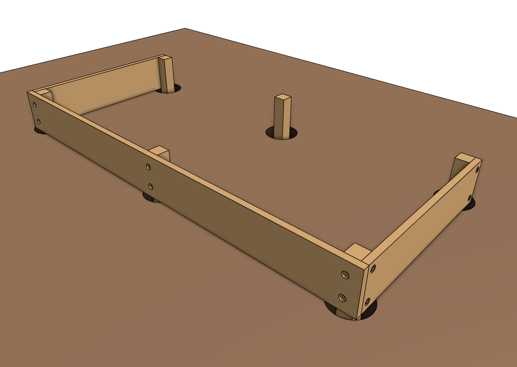 position the long walls for genesis position the long walls for genesis