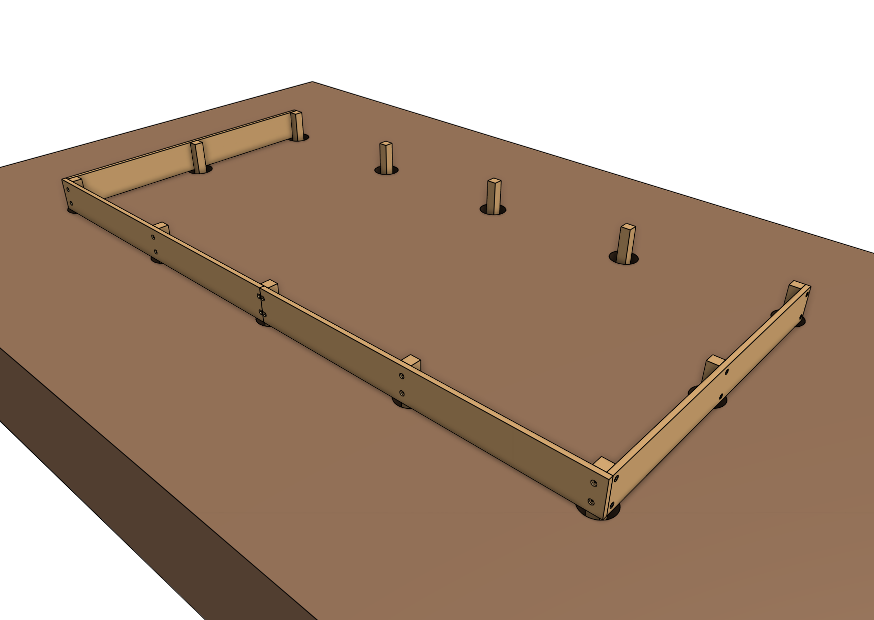 position the long walls for genesis xl position the long walls for genesis xl