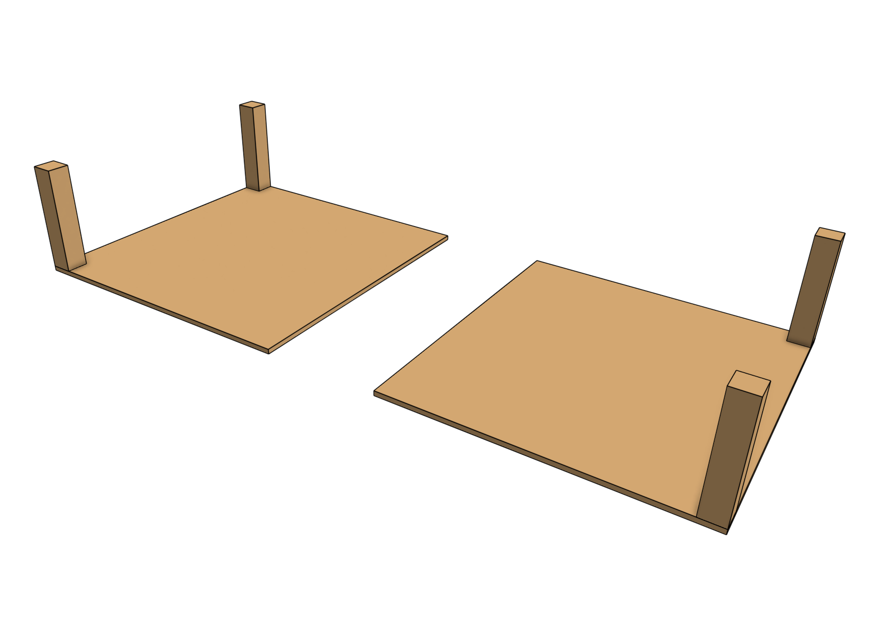 floor panels with legs floor panels with legs