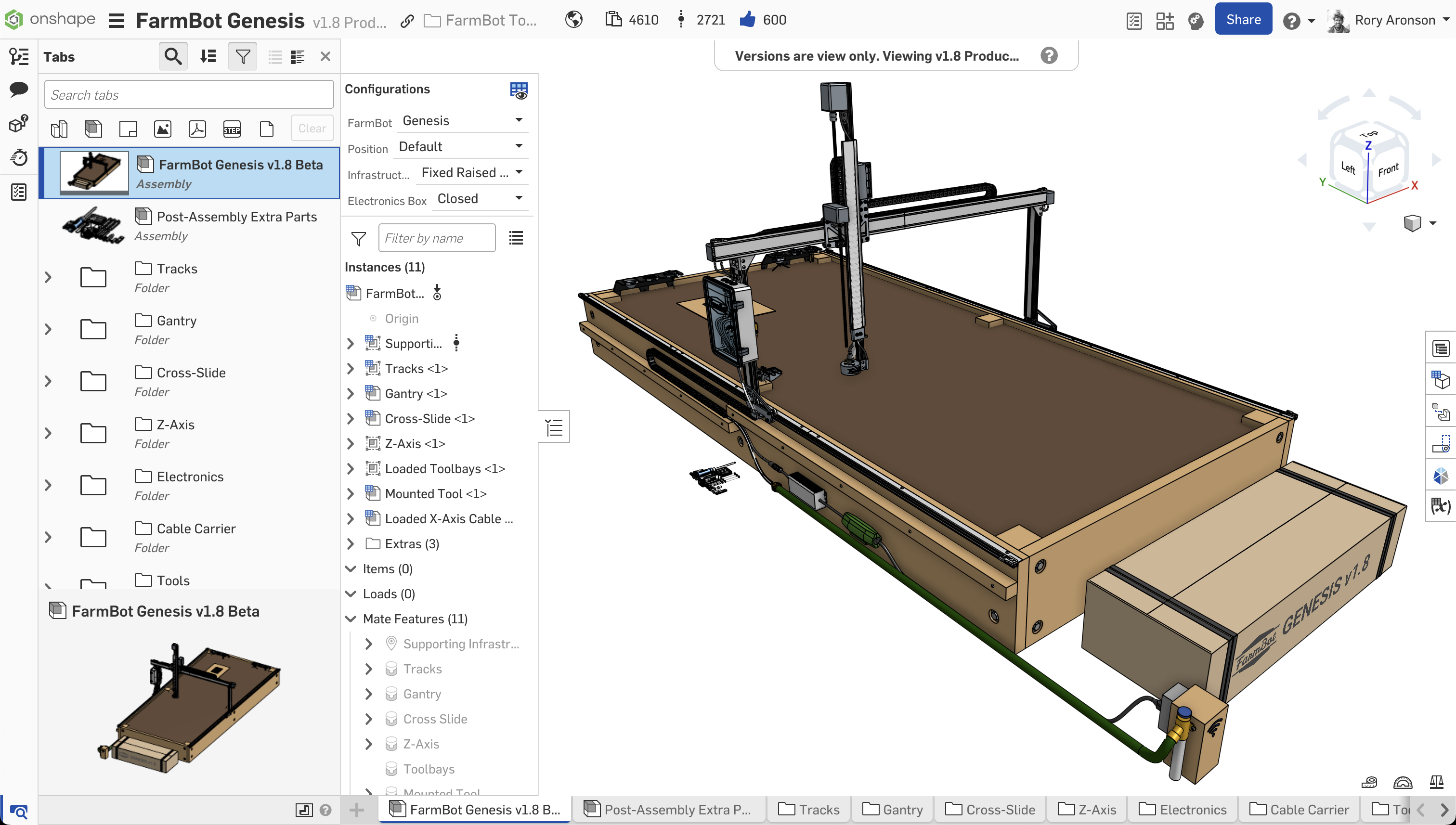 FarmBot CAD in Onshape FarmBot CAD in Onshape