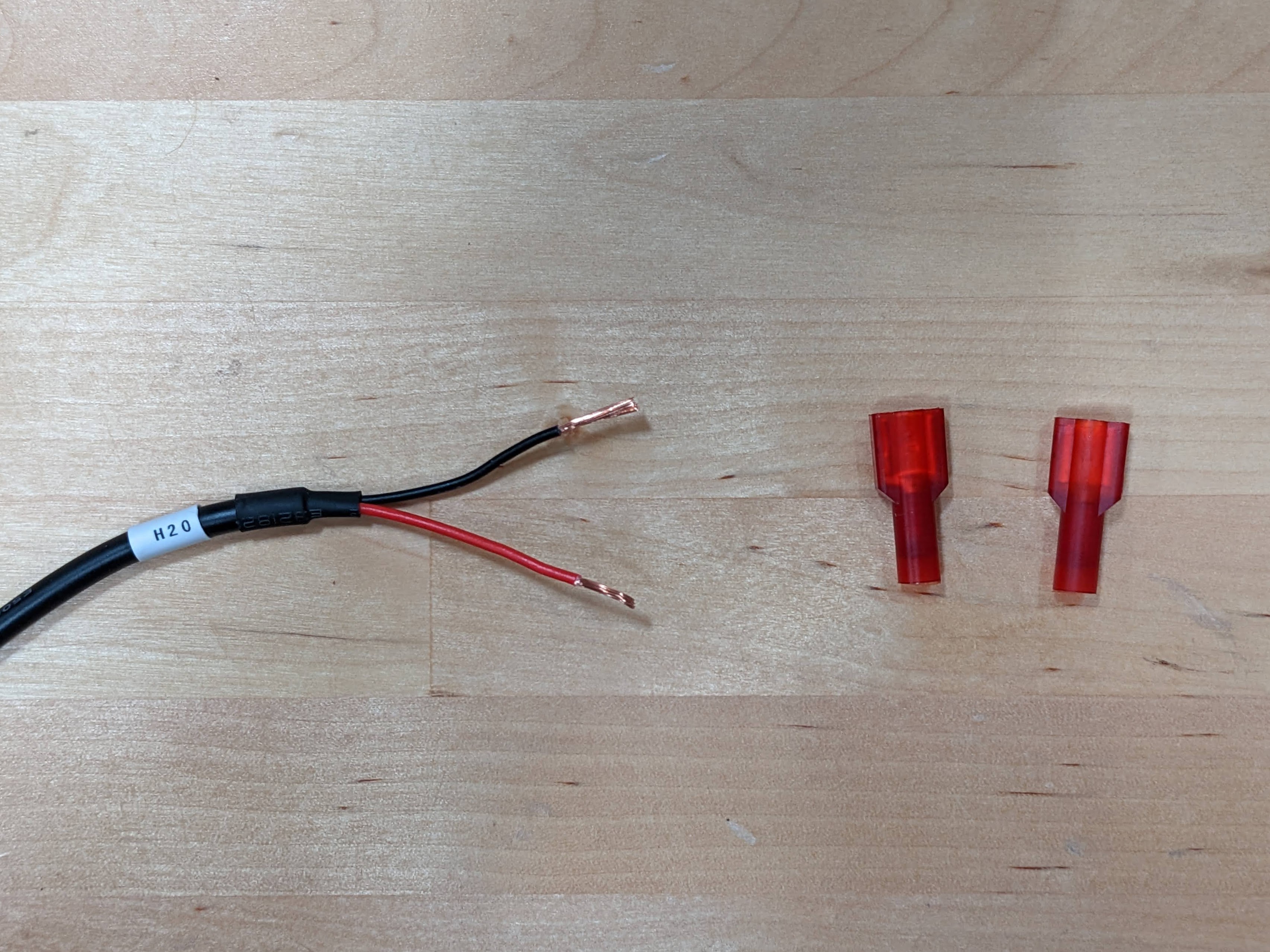 replace the heatshrink replace the heatshrink